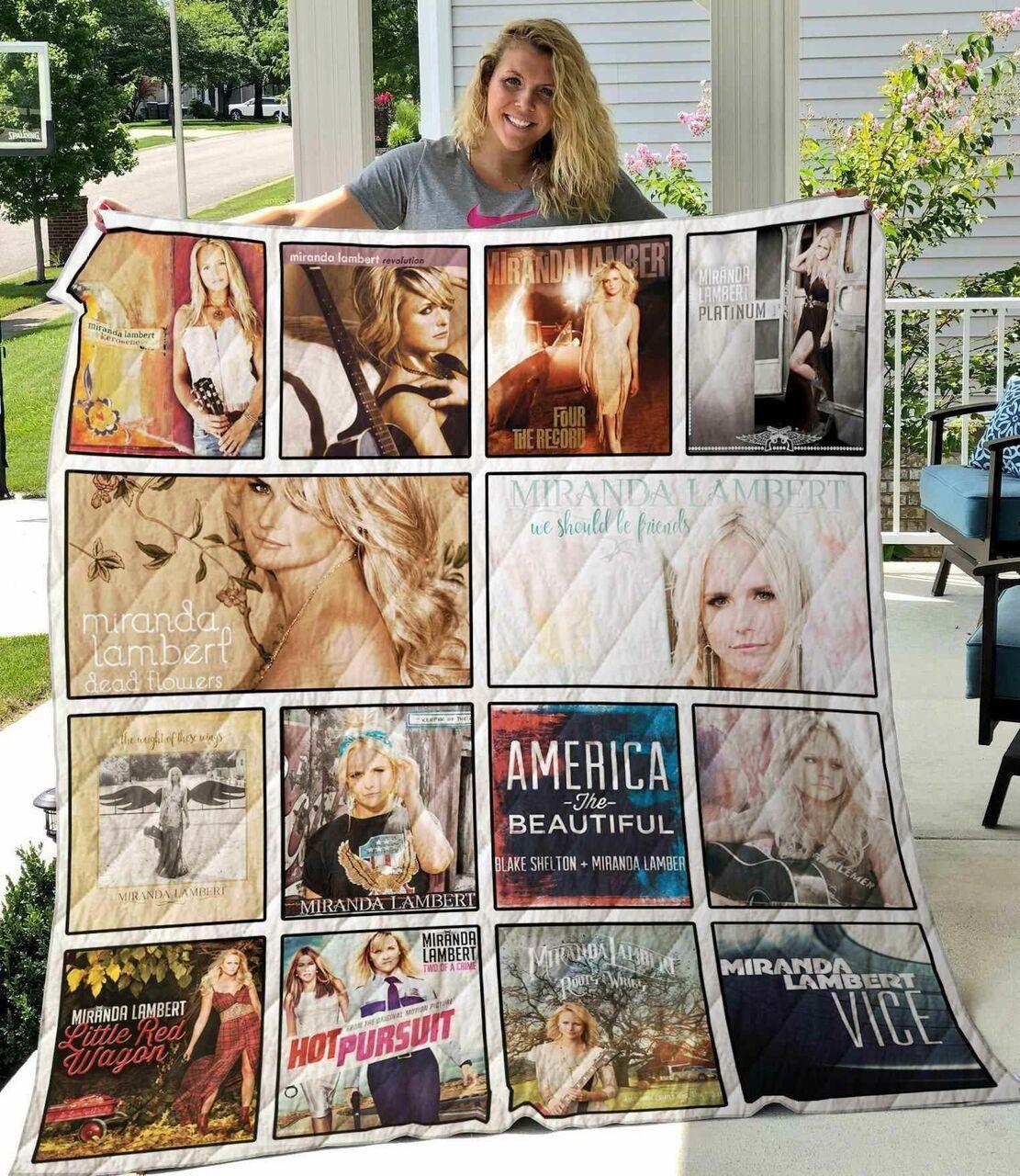 Miranda Lambert Blanket Th2906 Quilt and Home Decor