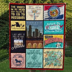 Missouri Cl14100338Mdq Quilt Blanket and Home Decor