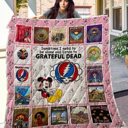 Mk Grateful Dead Quilt Blanket and Home Decor