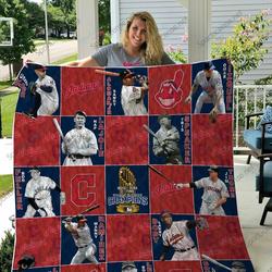 Mlb Cleveland Indians Quilt Blanket 03 and Home Decor