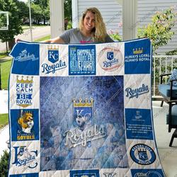 Mlb Kansas City Royals Quilt Blanket and Home Decor