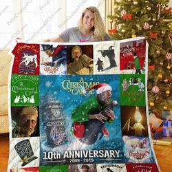 Mofi A Christmas Carol Quilt Blanket Ver 1 and Home Decor