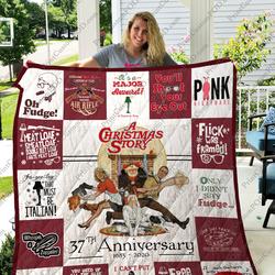 Mofi - A Christmas Story Quilt Blanket For Fans Ver 17-1 and Home Decor