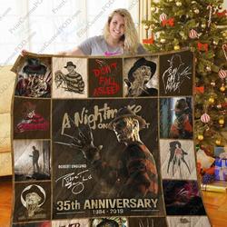 Mofi A Nightmare On Elm Street Quilt Blanket Ver 1 and Home Decor