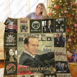 Mofi - Agents Of Shield Quilt Blanket Ver 17-2 and Home Decor