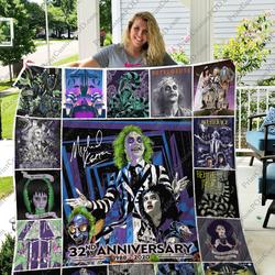 Mofi - Beetlejuice Quilt Blanket For Fans Ver 17 and Home Decor