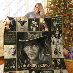 Mofi -Bram StokerS Dracula Quilt Blanket Ver 3 and Home Decor