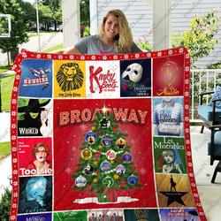 Mofi - Broadway Christmas Quilt Blanket For Fans Ver 17-1 and Home Decor