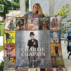 Mofi - Charlie Chaplin Quilt Blanket For Fans Ver 17 and Home Decor
