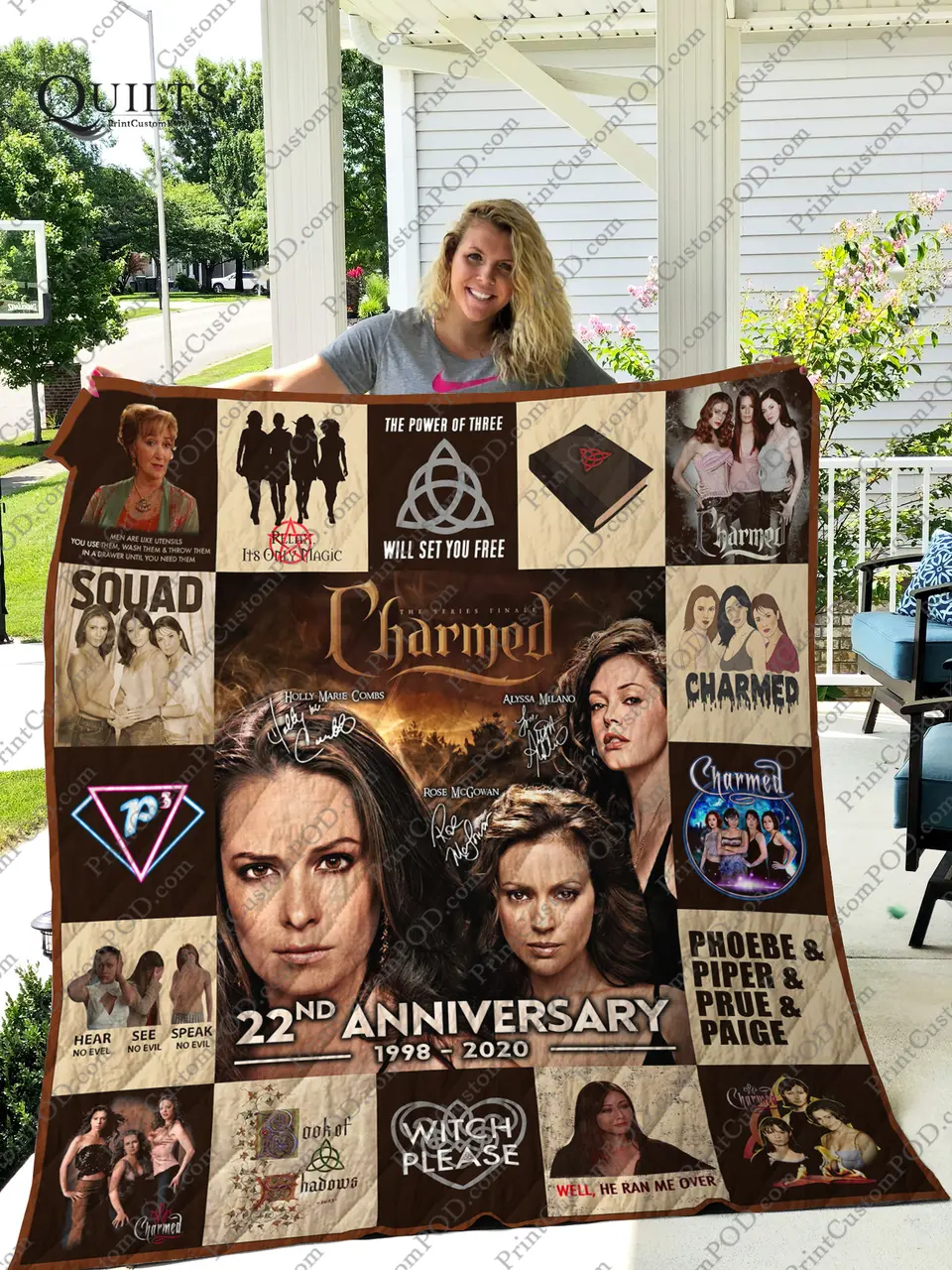 Mofi - Charmed Quilt Blanket For Fans Ver 17-1 and Home Decor