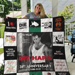 Mofi - Die Hard Quilt Blanket For Fans Ver 17 and Home Decor