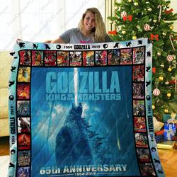 Mofi - Godzilla Quilt Blanket Ver 3 and Home Decor