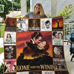 Mofi - Gone With The Wind Quilt Blanket For Fans Ver 17 and Home Decor