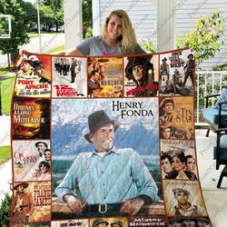 Mofi - Henry Fonda Quilt Blanket For Fans Ver 17 and Home Decor