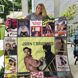 Mofi - Joan Crawford Quilt Blanket For Fans Ver 17 and Home Decor