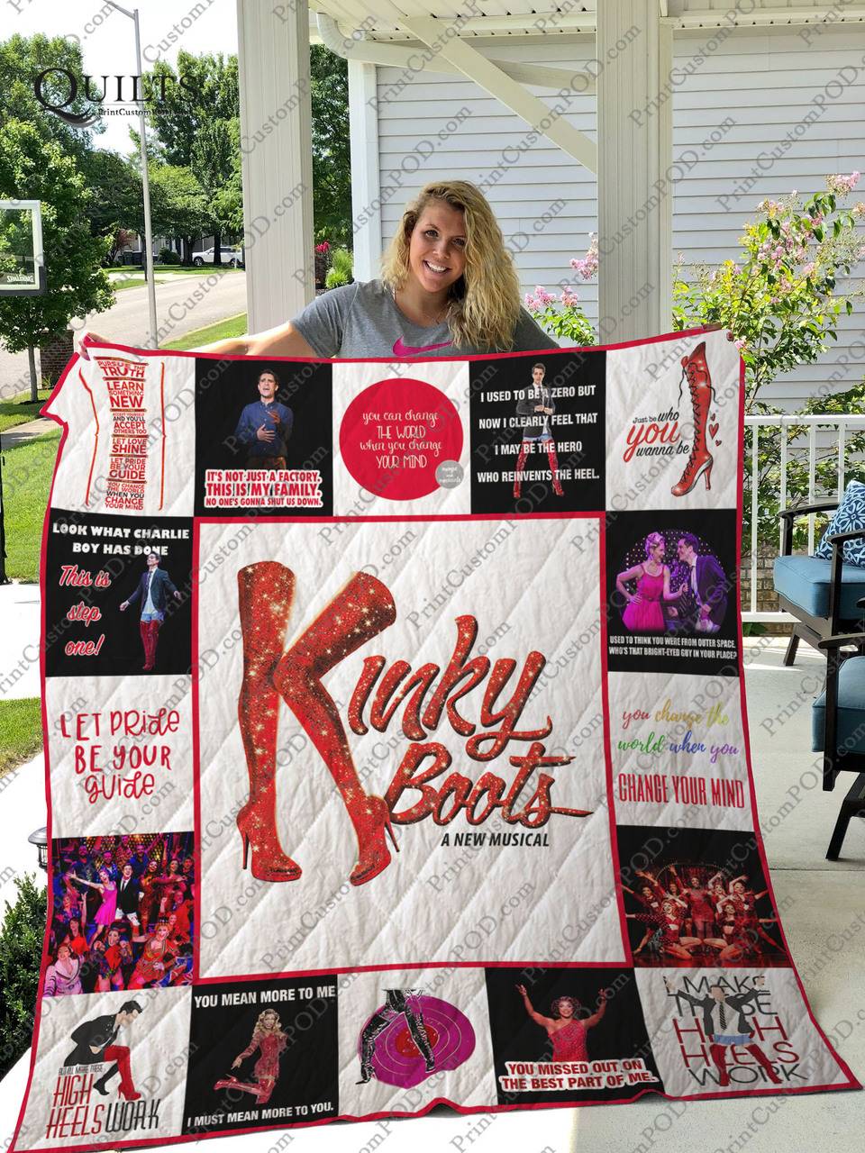 Mofi - Kinky Boots Quilt Blanket For Fans Ver 17 and Home Decor