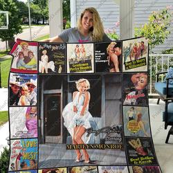 Mofi - Marilyn Monroe Quilt Blanket For Fans Ver 17 and Home Decor
