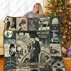 Mofi Modern Times Quilt Blanket Ver 1 and Home Decor