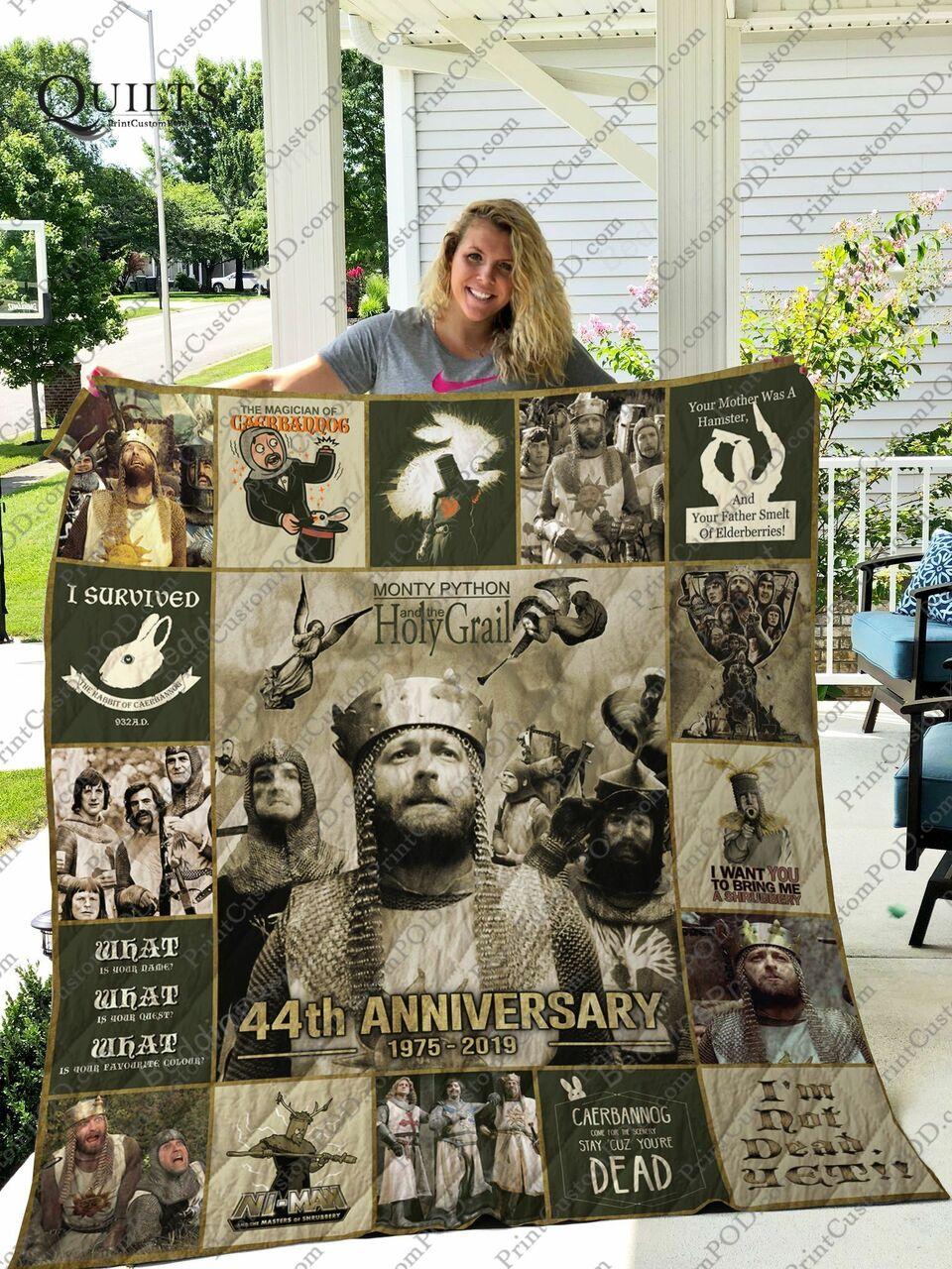 Mofi - Monty Python And The Holy Grail Quilt Blanket Ver 17-2 and Home Decor