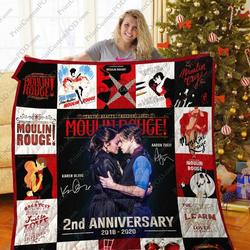 Mofi Moulin Rouge The Musical Quilt Blanket Ver 1 and Home Decor
