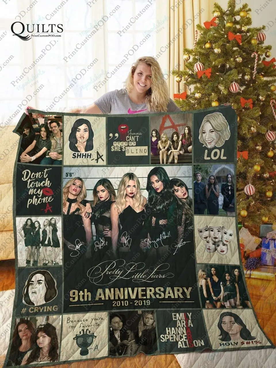 Mofi Pretty Little Liars Quilt Blanket Ver 1 and Home Decor