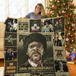 Mofi Pulp Fiction Quilt Blanket Ver 17 4 and Home Decor