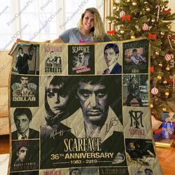 Mofi -Scarface Quilt Blanket Ver 1 and Home Decor