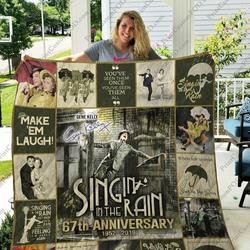 Mofi Singin In The Rain Quilt Blanket For Fans Ver 17 2 and Home Decor