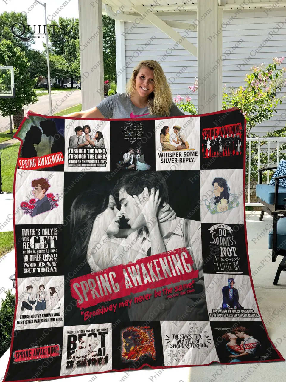 Mofi - Spring Awakening Quilt Blanket For Fans Ver 17-3 and Home Decor