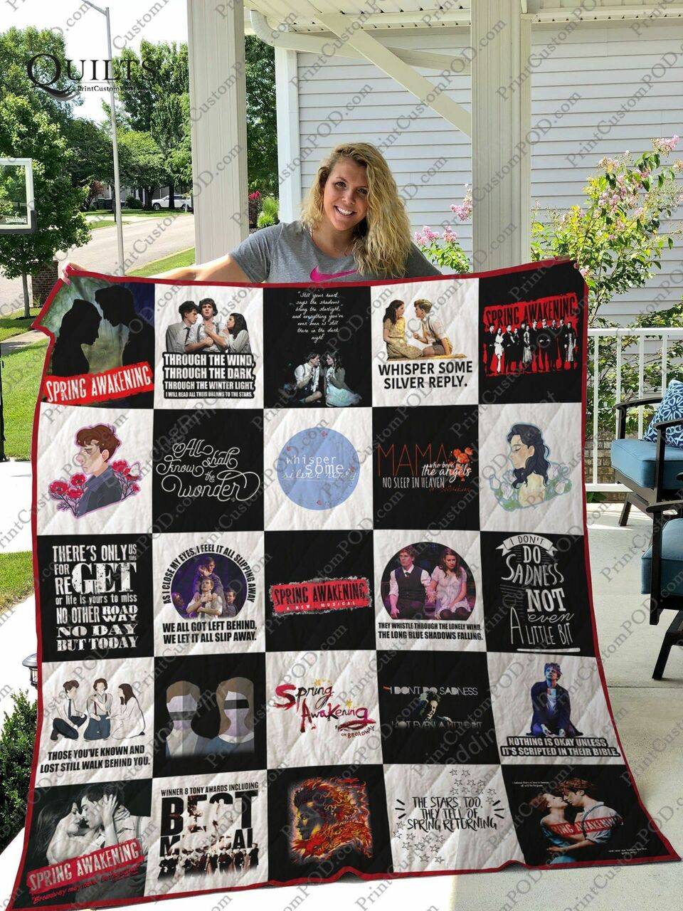 Mofi - Spring Awakening Quilt Blanket For Fans Ver 25 and Home Decor