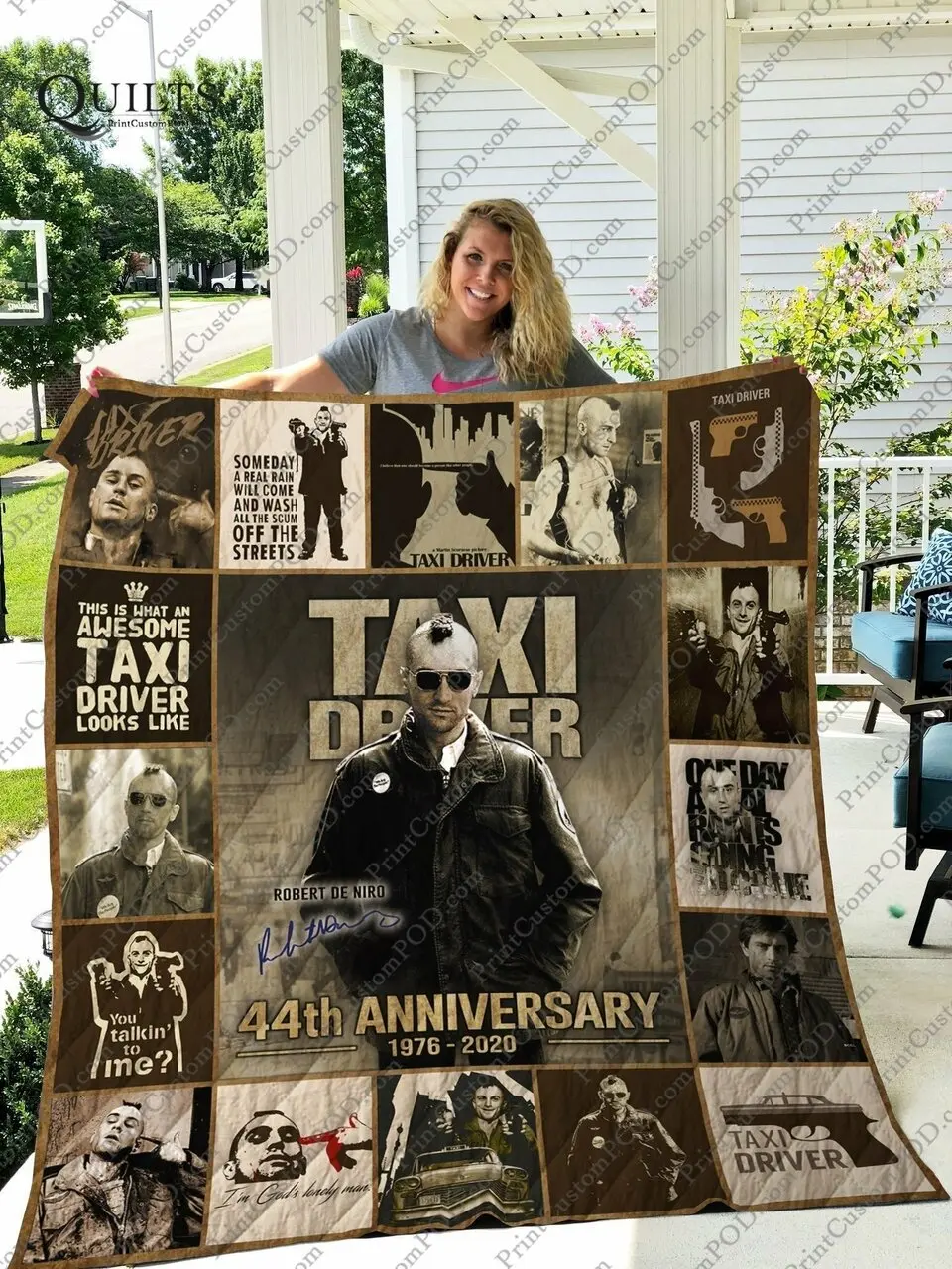 Mofi Taxi Driver Quilt Blanket For Fans Ver 17 and Home Decor