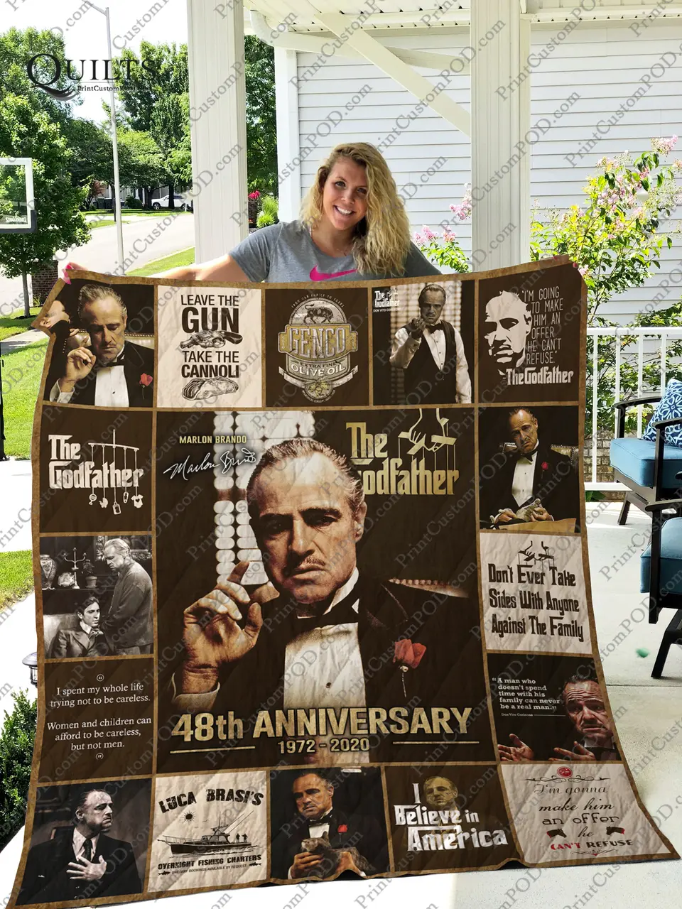 Mofi - The Godfather Quilt Blanket For Fans Ver 17 and Home Decor