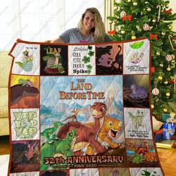Mofi - The Land Before Time Quilt Blanket and Home Decor