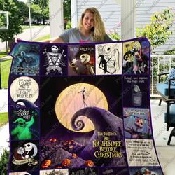 Mofi - The Nightmare Before Christmas Quilt Blanket For Fans Ver 17 and Home Decor