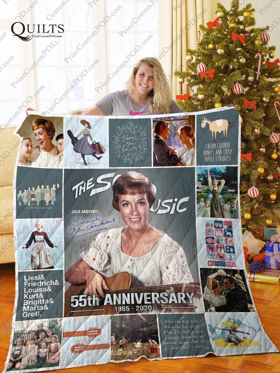 Mofi - The Sound Of Music Quilt Blanket Ver 3 and Home Decor