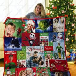 Mofi - Xmas Movie Quilt Blanket and Home Decor