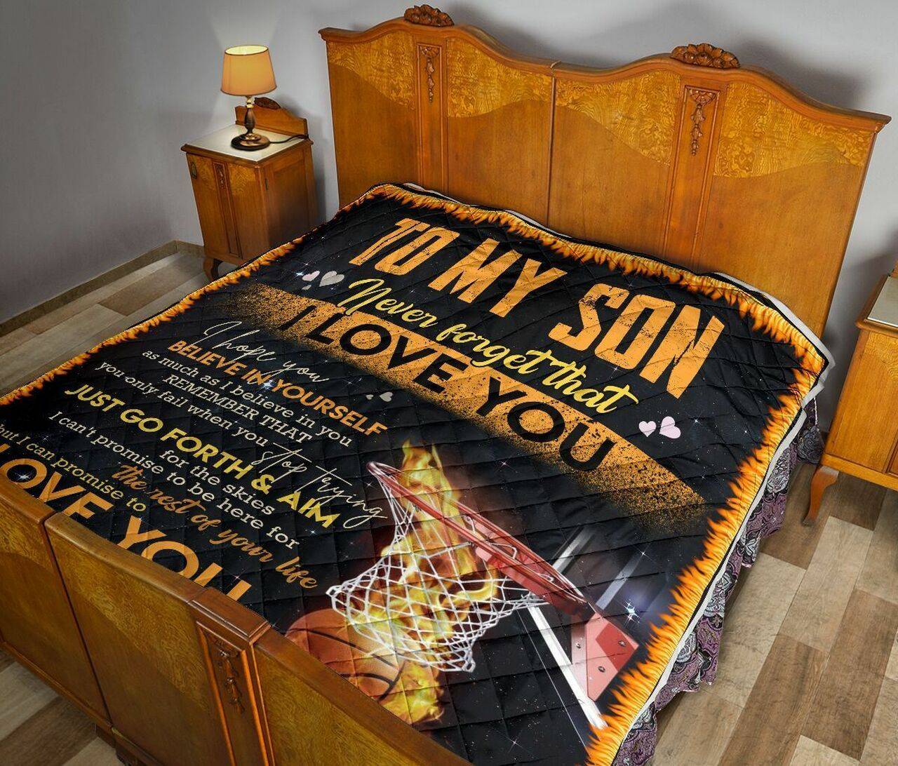 Mom To Son Quilt Pbz and Home Decor