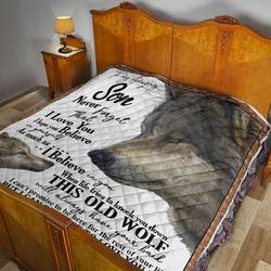 Mom To Son Quilt Ulf and Home Decor