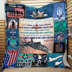 Moms Prayer To Airman Jfj Quilt Mng and Home Decor