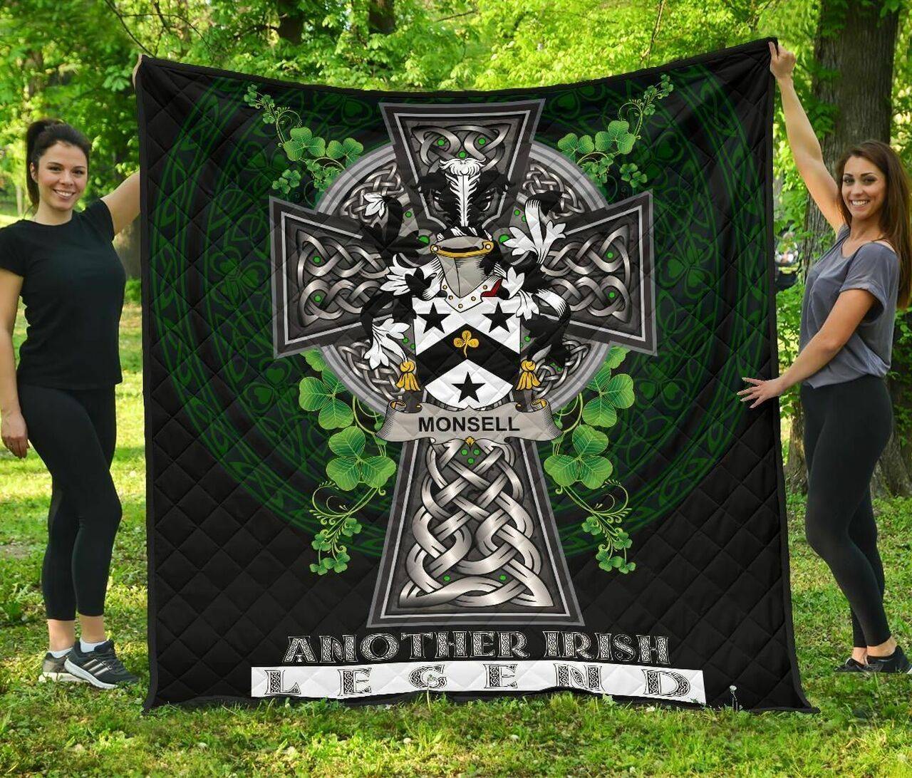 Monsell Ireland Irish Legend JFJ10023 3D Customized Quilt 2707 and Home Decor