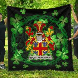 Montmorency Ireland Irish Celtic Shamrock Knot Circle JFJ10035 3D Customized Quilt 2707 and Home Decor