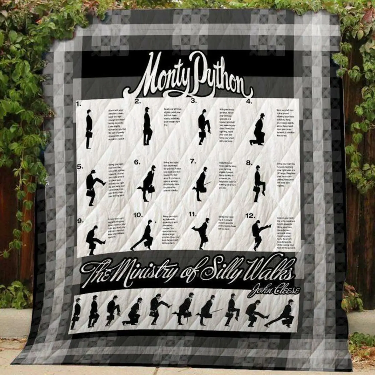 Monty Python Quilt V3 and Home Decor