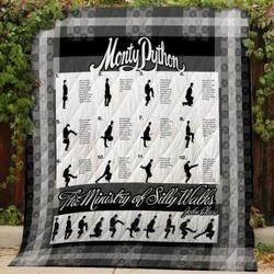 Monty Python Quilt V3 and Home Decor