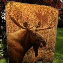 Moose 3D Customized Quilt Mermaid TUH108300 PLEN2407 and Home Decor