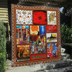 Morocco Na260601 Quilt Blanket and Home Decor