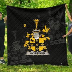 Morrison Ireland Irish Family Crest JFJ10093 3D Customized Quilt 2707 and Home Decor