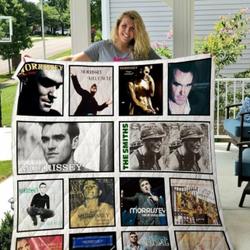 Morrissey 3D Personalized Customized Quilt Blanket 45 and Home Decor