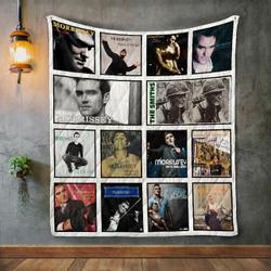 Morrissey Album Covers Quilt Blanket and Home Decor