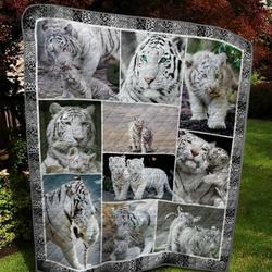 Mother Of Children Tiger Quilt Blanket  Quilt and Home Decor
