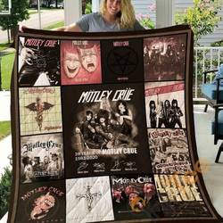 Motley Crue Blanket TH1507 Quilt and Home Decor